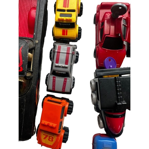 39 Vintage Toy Lot Tonka McDonalds Matchbox Stomper Hot Wheels Marvel 1980-2001 - Picture 11 of 16